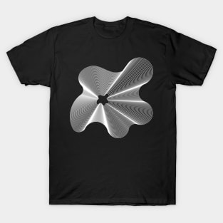 Spatial Sacred Mesh Vector Illustration T-Shirt